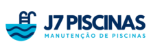 Logo J7 Piscinas com Ondas Turquesa